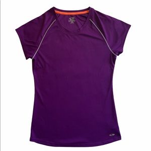 Champion women’s purple athletic t-shirt, M